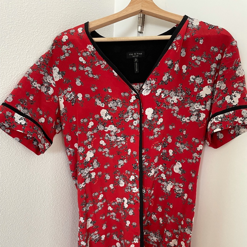 Rag & Bone Summer Floral Kimono Dress
